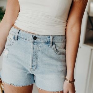 Carly Jean Los Angeles Clementine Cut Off Shorts